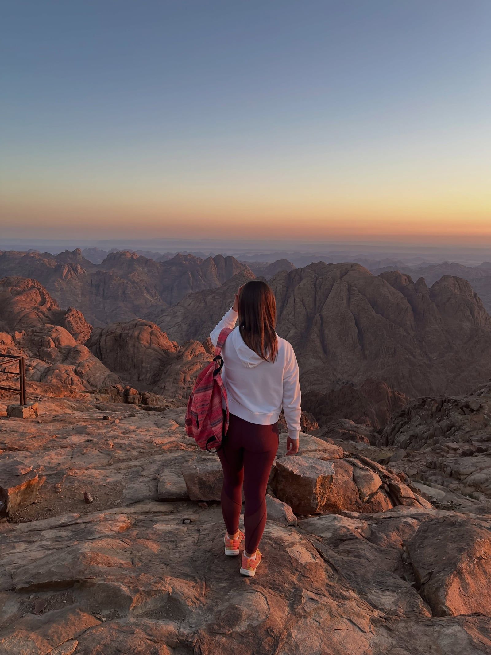 Mount Sinai tour visitor photo