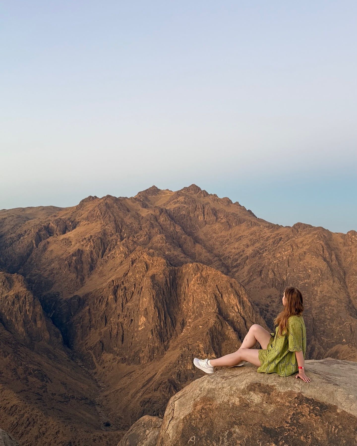 Mount Sinai tour visitor photo