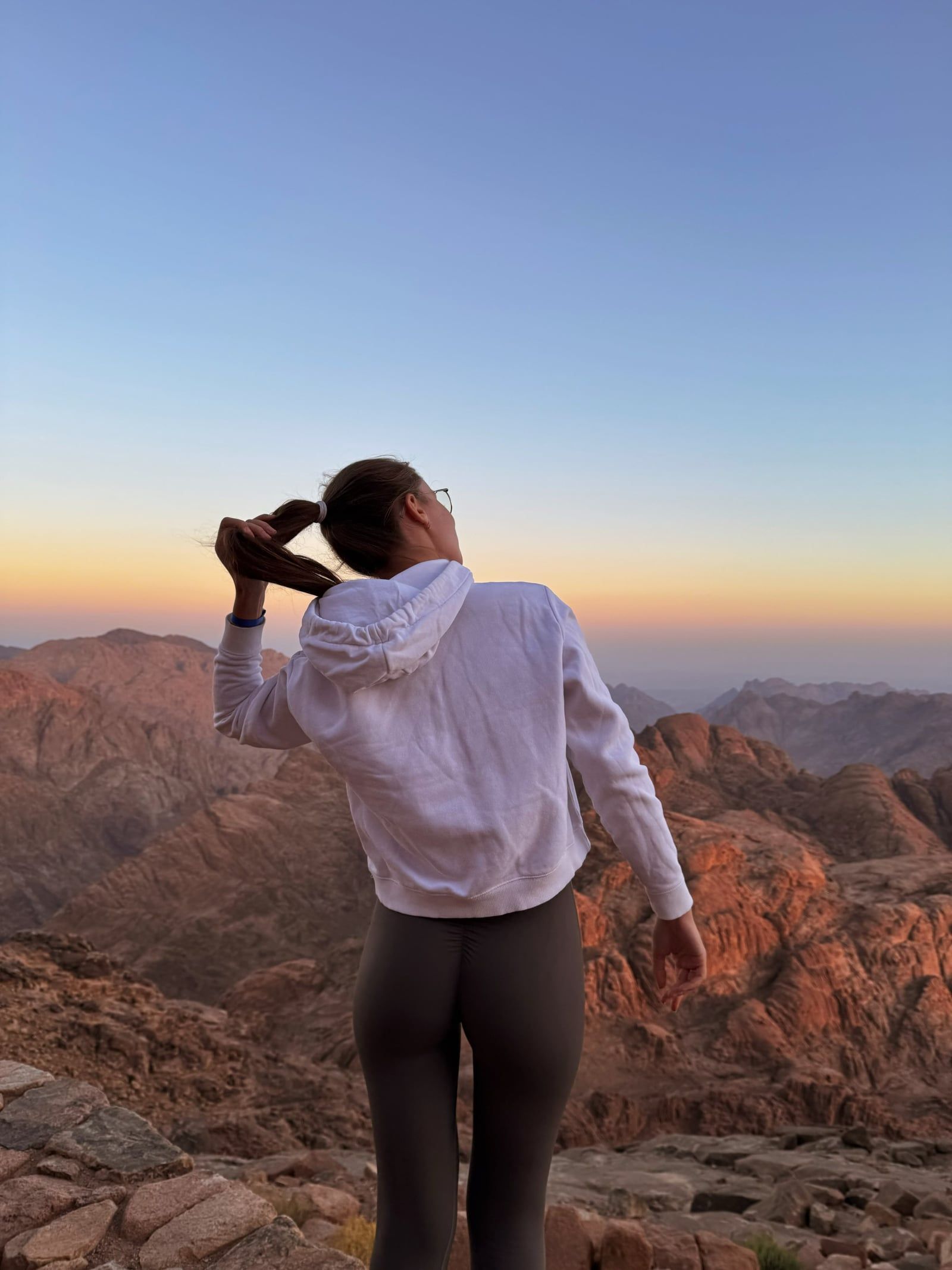 Mount Sinai tour visitor photo